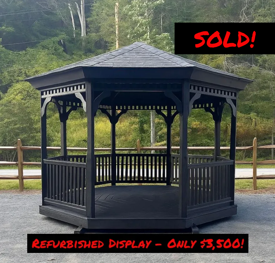 12' Octagon Wood Gazebo
