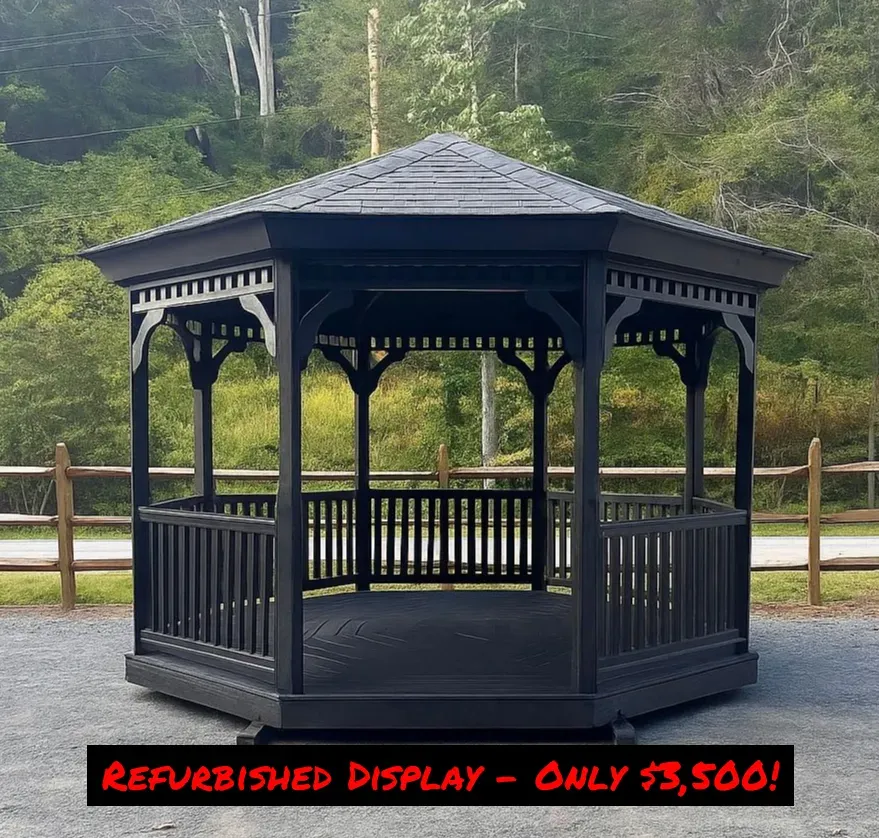 12' Octagon Wood Gazebo