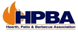HPBA logo: dark blue letters