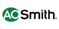 A.O. Smith logo in green and black on a white background