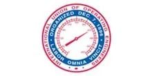 Logo of the International Union of Operating Engineers, a circular design with a clock face and text.