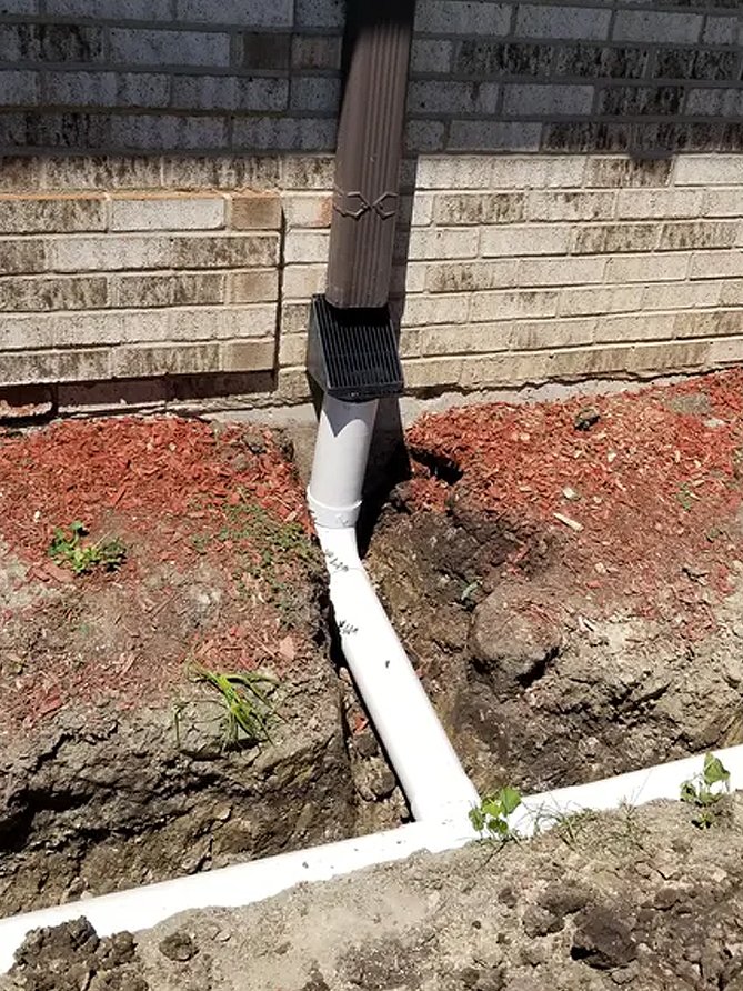 Underground Downspout Drain Arlington Heights, IL