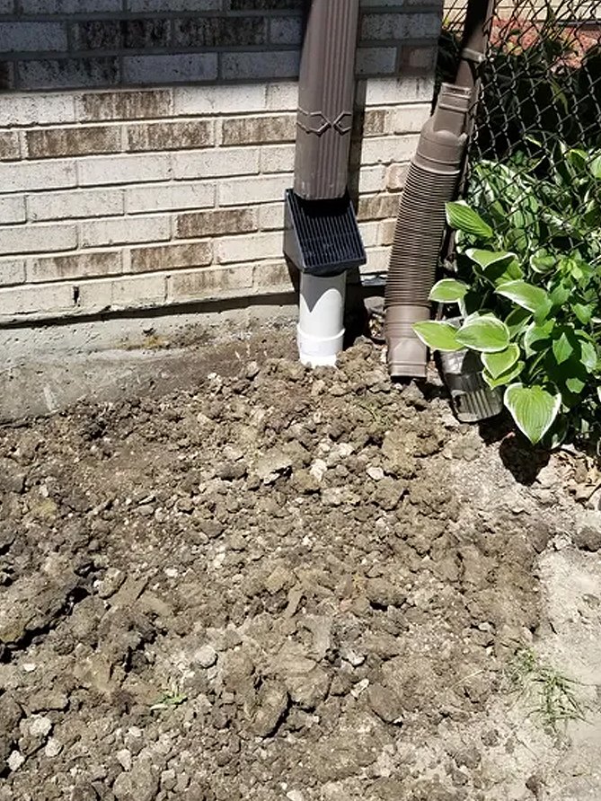 Underground Downspout Drain Arlington Heights, IL