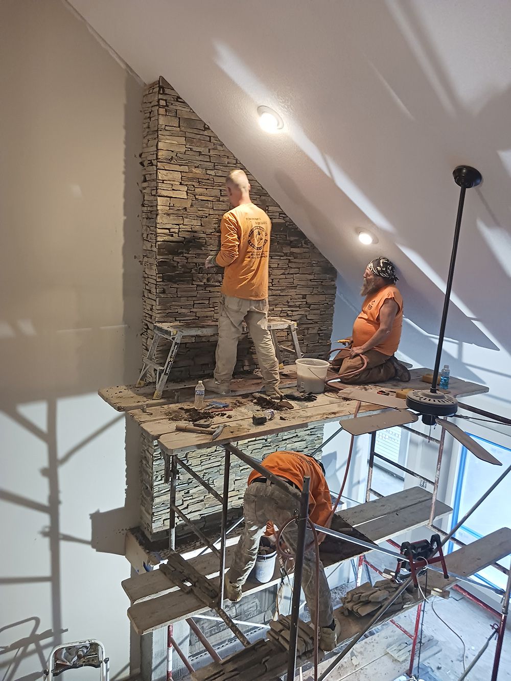 Interior Stone Installation | Kansas City, MO