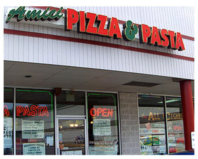 Amici Pizza & Pasta Family Restaurant Menu Tannersville PA