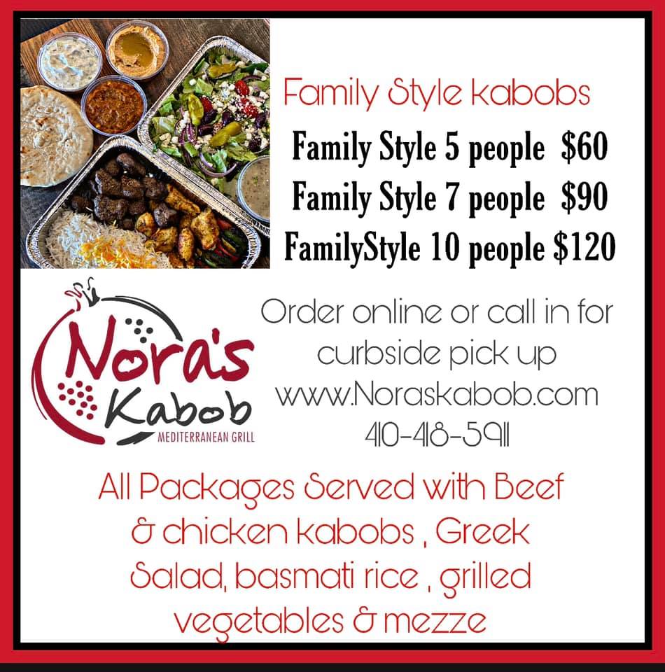 Nora's Kabob Catering Services Ellicott City, MD