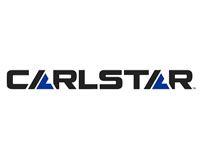 Carlstar logo in black and blue on a white background