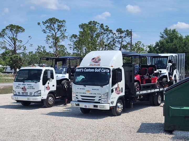 About Matt's Custom Golf Carts Ft Myers, FL Stuart, FL Naples, FL