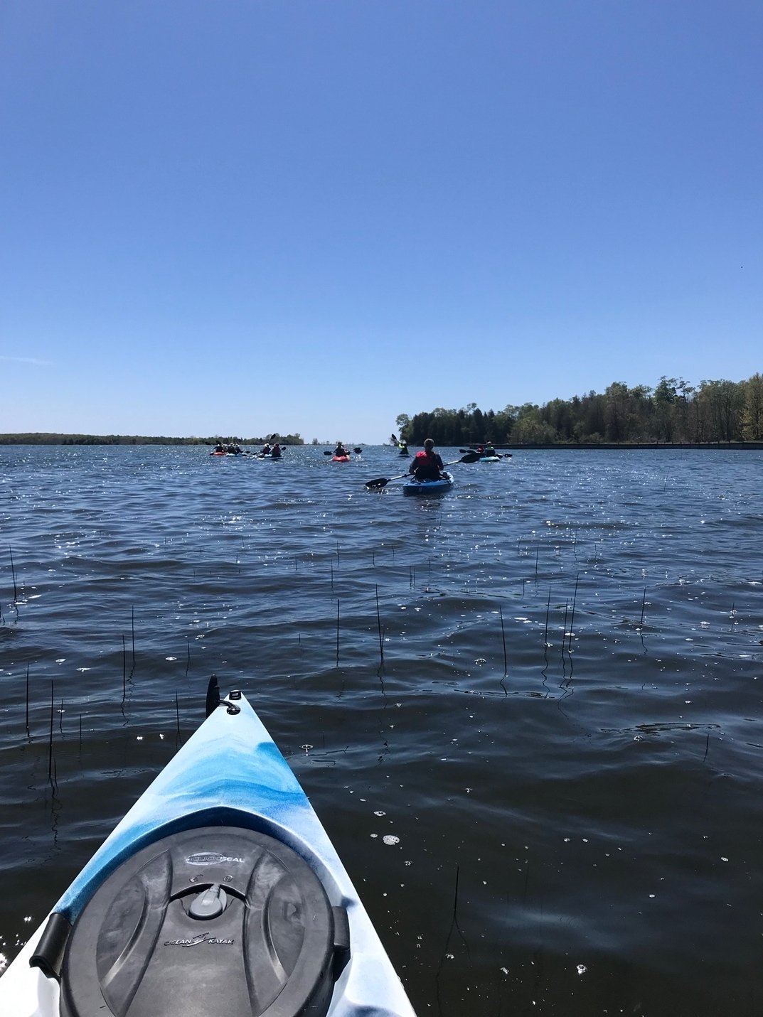 Detroit Harbor Tour Kayak Tour Washington Island, WI
