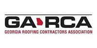 GARCA logo with red triangle and text for Georgia Roofing Contractors Association