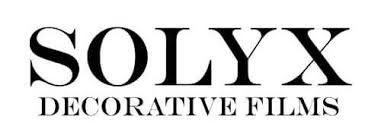 The SOLYX Decorative Films logo featuring the word 