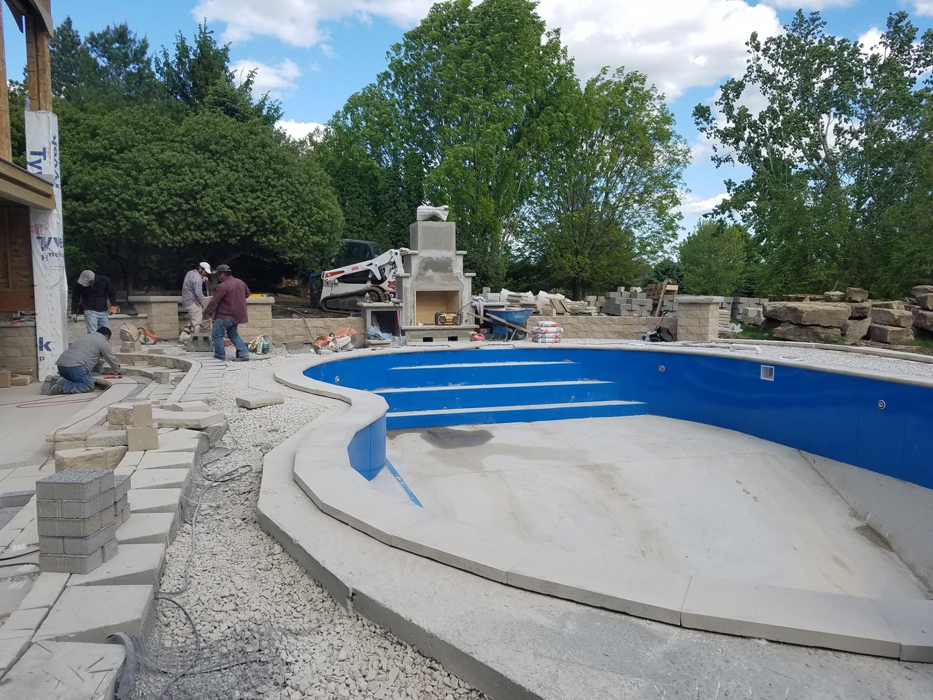 Swimming Pool Fiberglass Pool Des Moines, IA