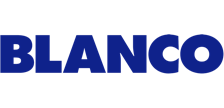Blue “BLANCO” wordmark logo on a white background