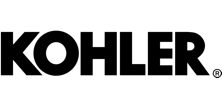 KOHLER logo in bold black text on a white background