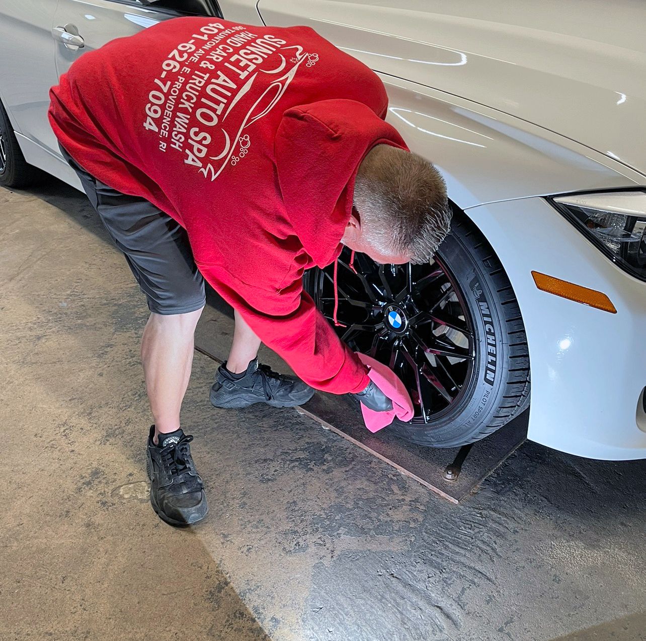 Hand Car Wash Truck Wash Sunset Auto Spa East Providence, RI