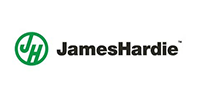 James Hardie logo: green circle with 