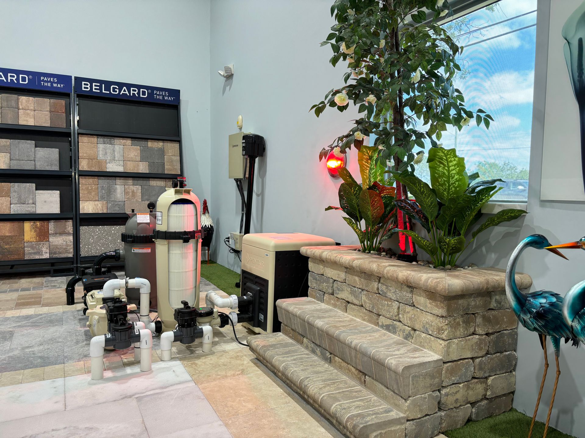 Showroom LELIS BRICK & POOLS West Palm Beach, FL