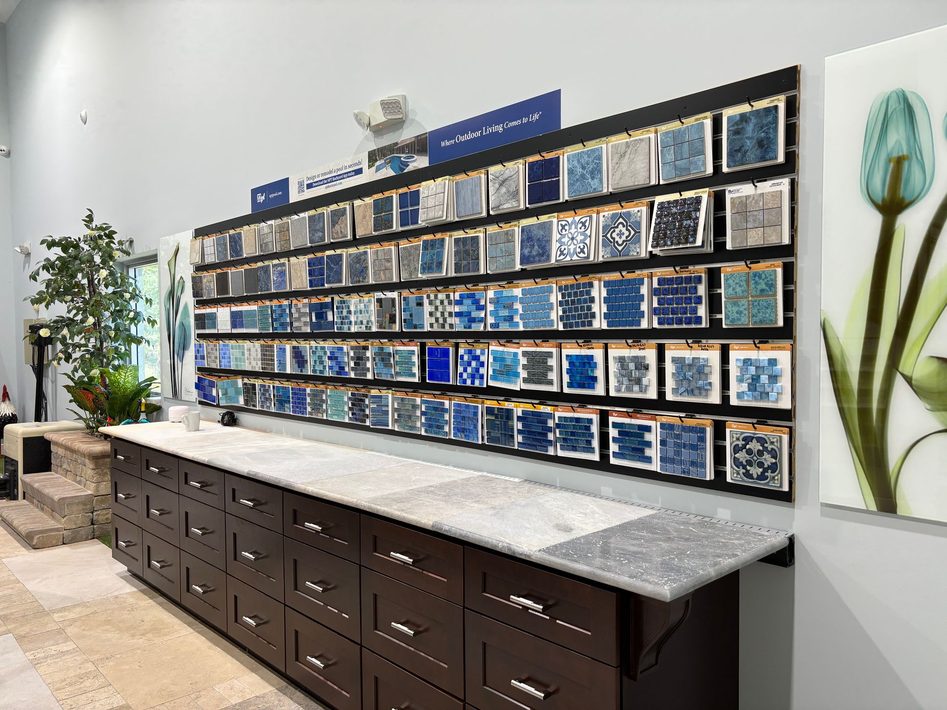 Showroom LELIS BRICK & POOLS West Palm Beach, FL