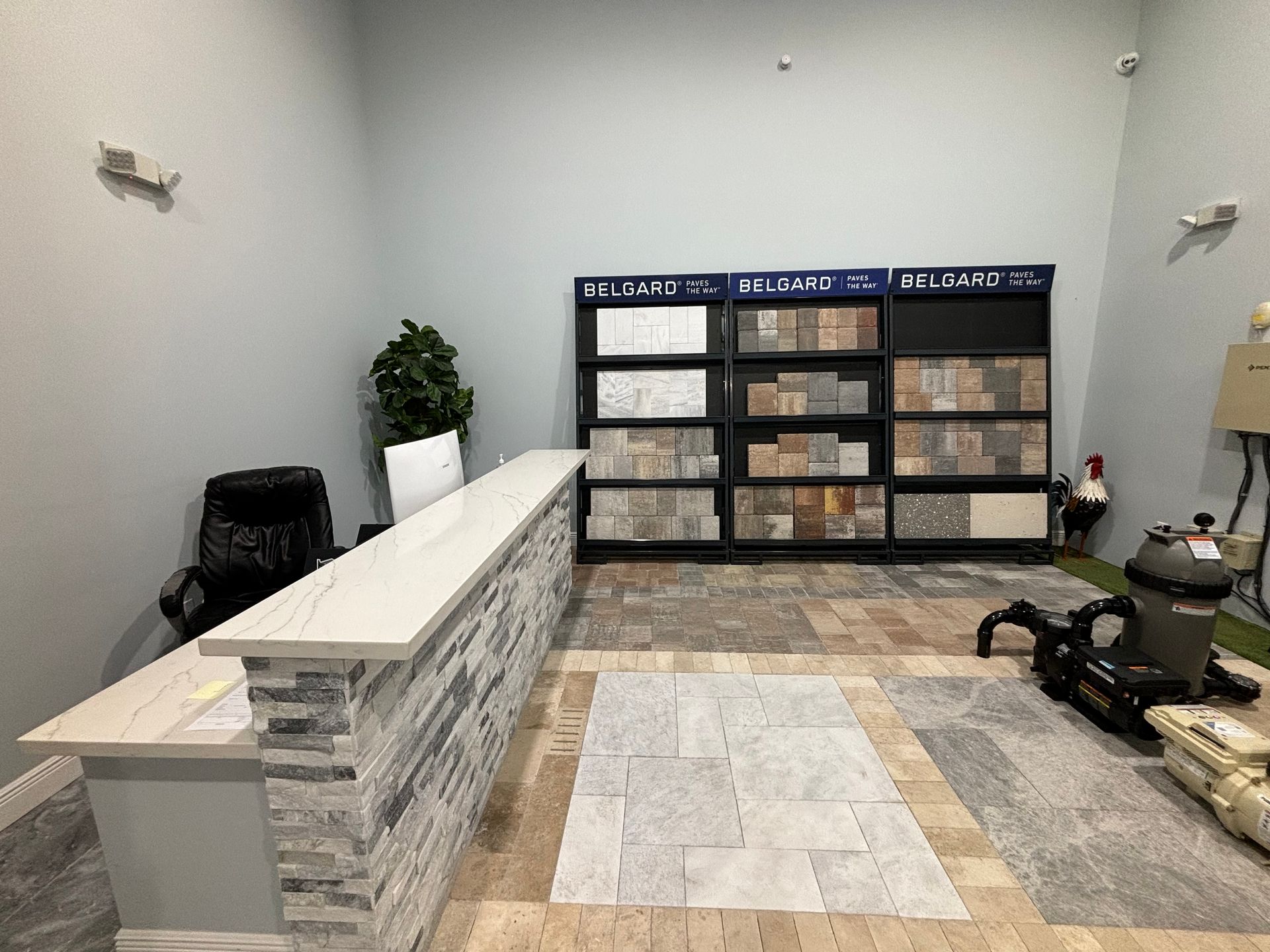 Showroom LELIS BRICK & POOLS West Palm Beach, FL