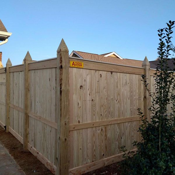 Wood Fence Sales and Installations Athens, AL