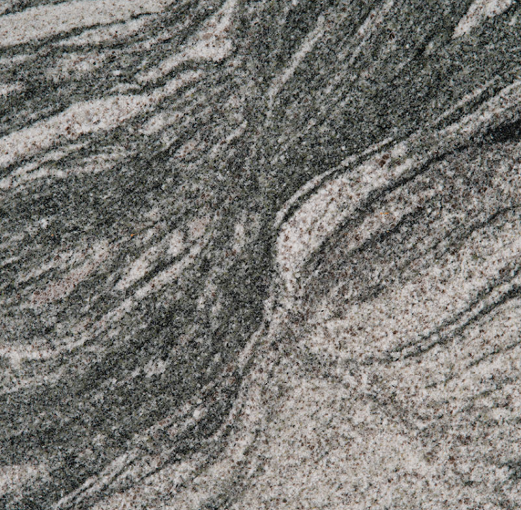 A close up of a black and white marble texture.