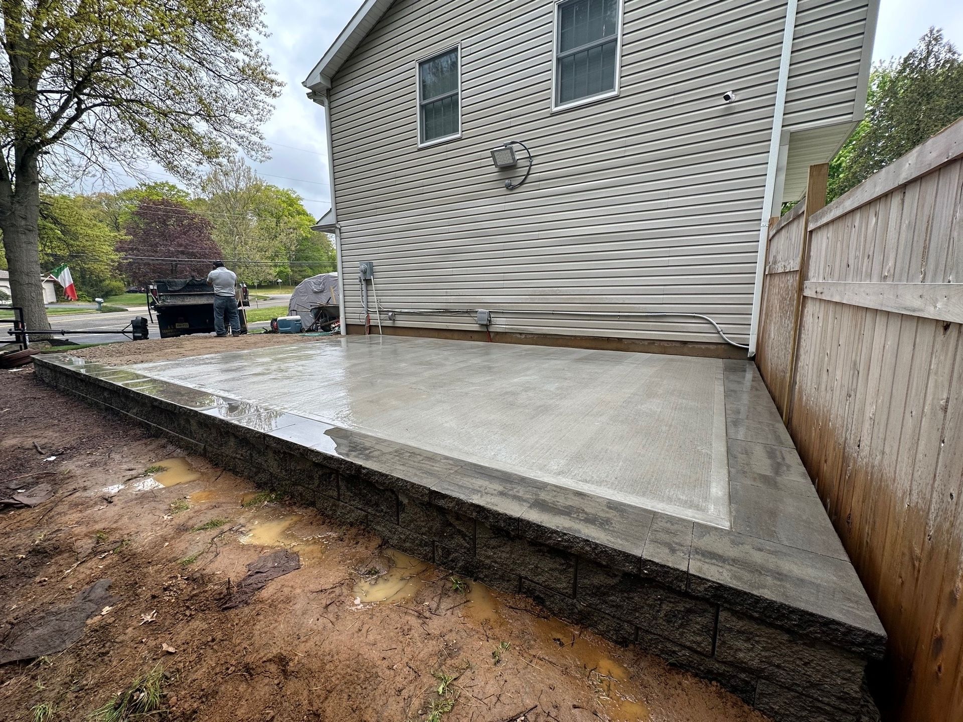 Freehold Pavers Stamped Concrete Colts Neck Millstone Pavers