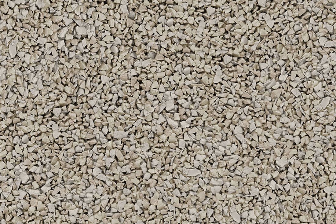 A close up of a pile of gravel.