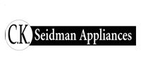 Logo for Seidman Appliances, with