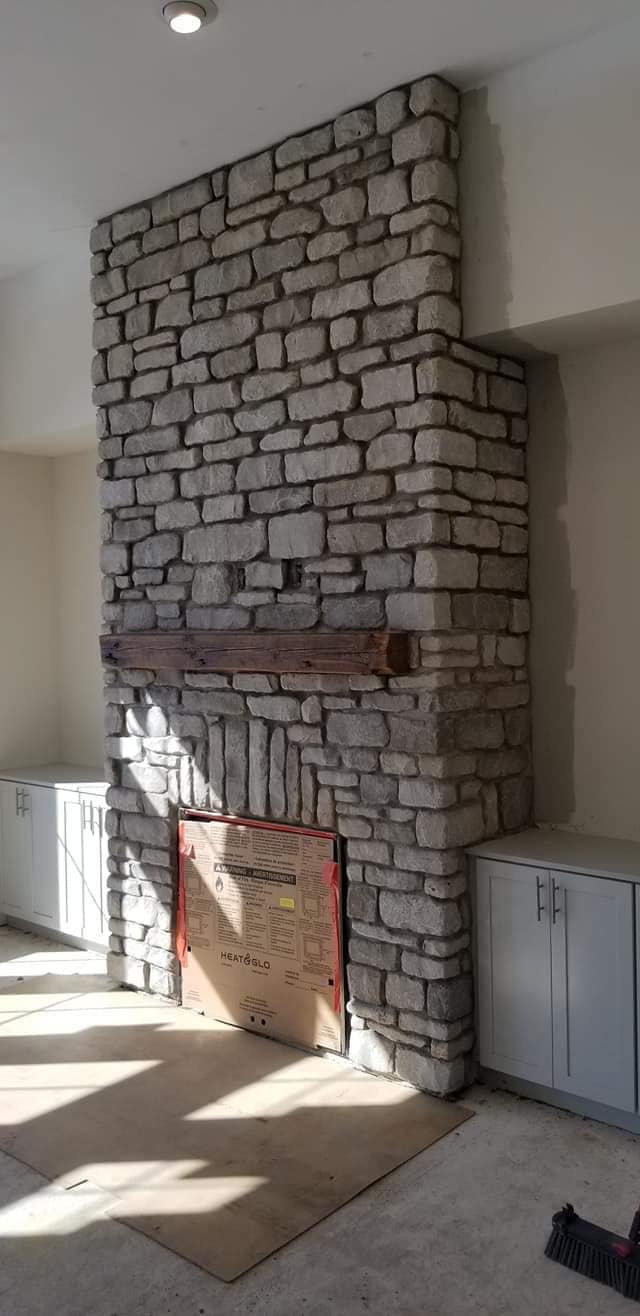Stone Fireplaces Installation Kenosha, WI
