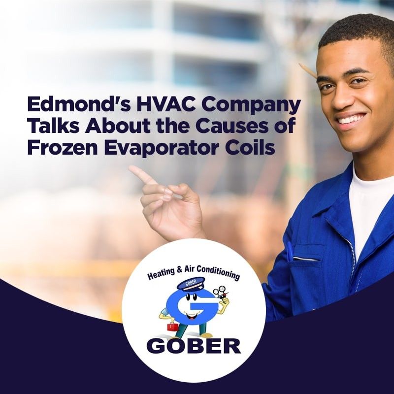 EDMOND’S HVAC PROS TALK ABOUT THE SIGNS OF FROZEN A/C EVAPORATOR COILS