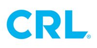 Blue CRL logo on a white background