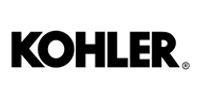 KOHLER logo in bold black text on a white background