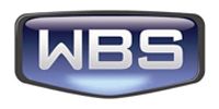 WBS logo in white letters on a blue shield-shaped background
