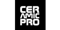 Logo for Ceramic Pro in white text on a black background.
