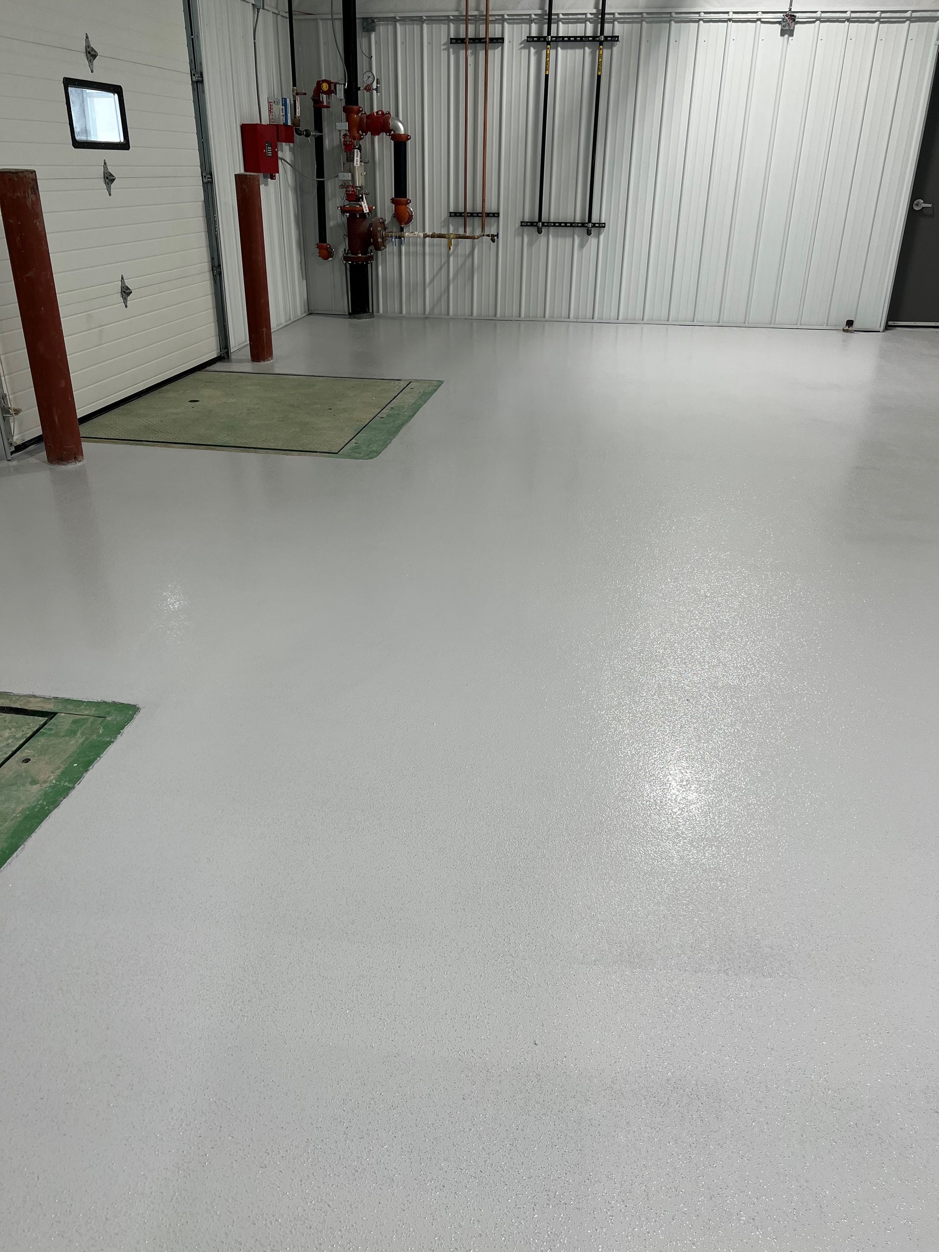 Quartz and Broadcast Sand Concrete Coating | Appleton, WI | Green Bay WI