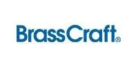 Blue BrassCraft logo on a white background.