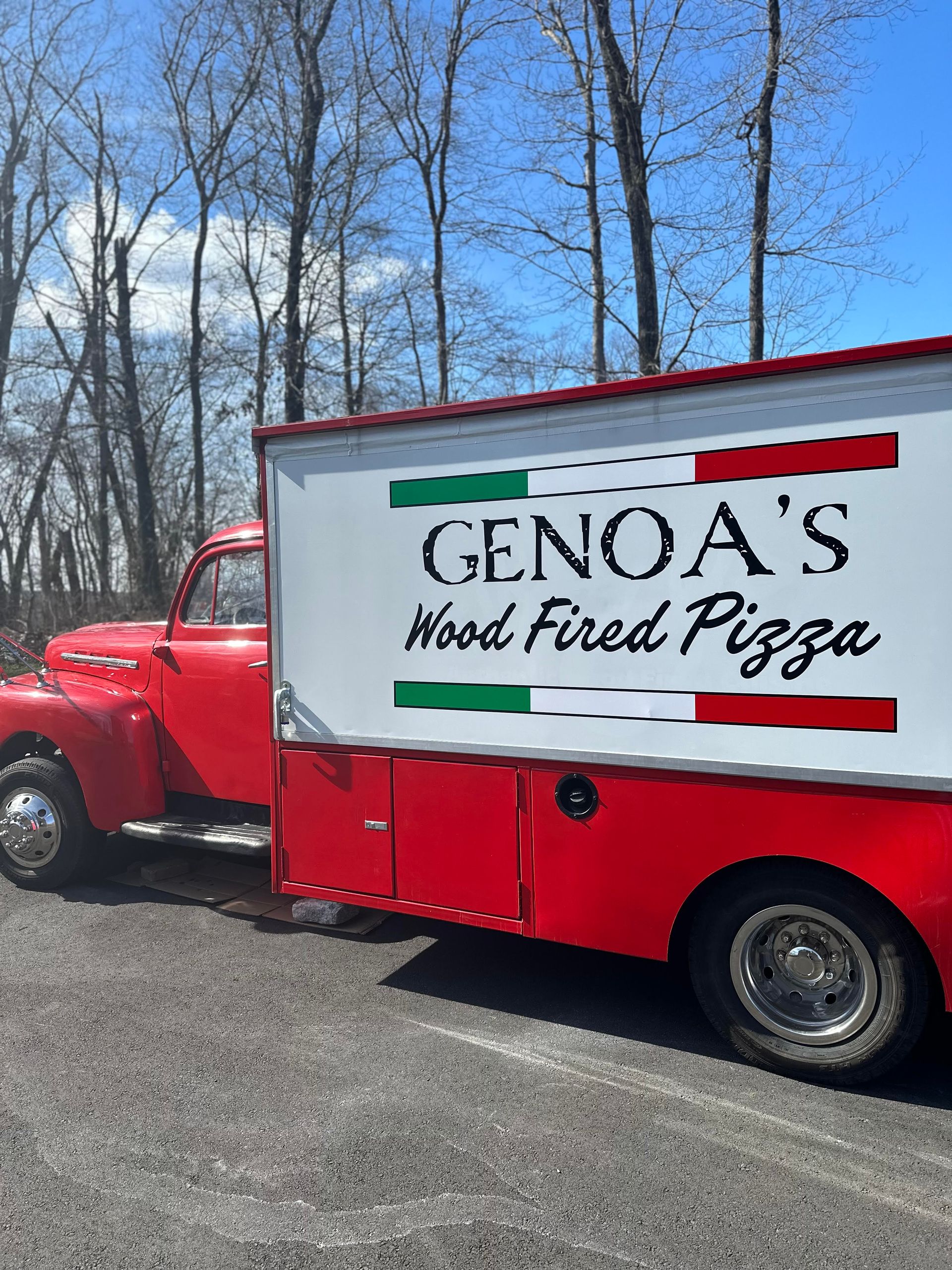 Genoa's Wood Fired Pizza Truck