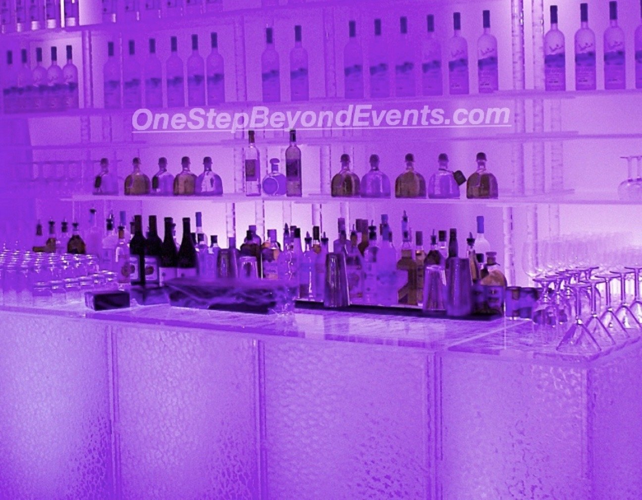 New Spectacular LED Light Up Bar & Table Rentals Miami