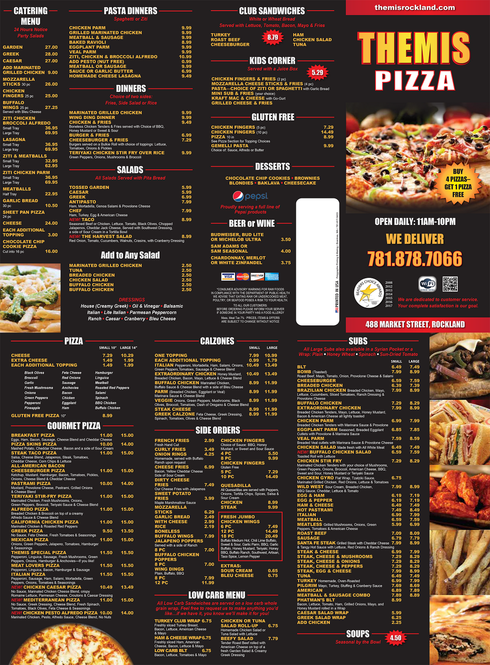 Gourmet Pizza Rockland, MA