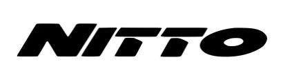 Black stylized NITTO logo on a white background