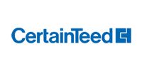 CertainTeed logo in blue on white background