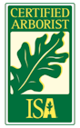 Green-and-white ISA member badge with a tree emblem and “MEMBER” text
