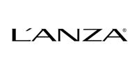L’ANZA logo in black text on a white background
