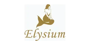 Logo: Golden mermaid above 