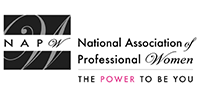National Association of Professional Women logo with “The Power to Be You” tagline