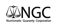 NGC logo with scales icon and “Numismatic Guaranty Corporation” text