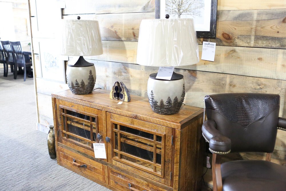 Custom Furniture Lincoln, NE Barnwood & Leather