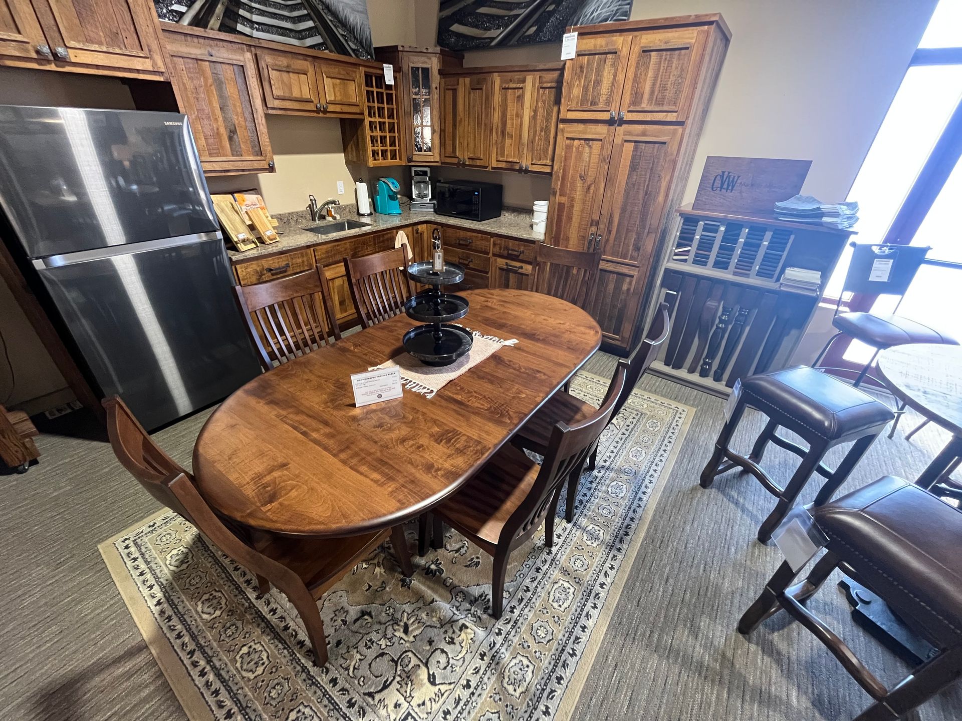 Custom Furniture Lincoln, NE Barnwood & Leather