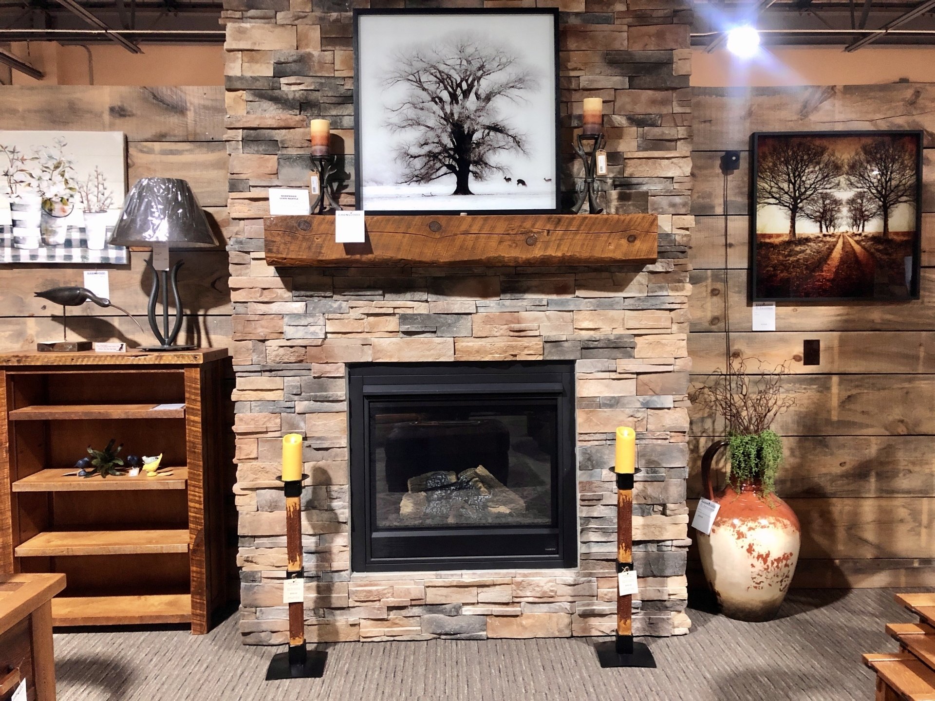 Custom Furniture Omaha, NE Barnwood & Leather