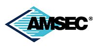AMSEC logo: Black text 